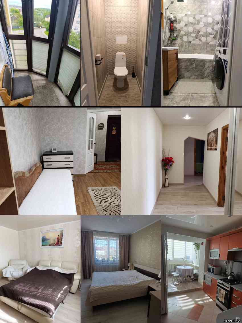 3-комнатная квартира, г логойск ул Гайненская дом 14, 223141/14, 50 рублей: фото 1