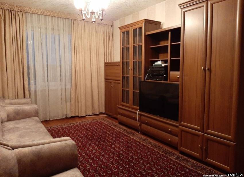 1-комнатная квартира, ул. Калиновского, 82, 1017 рублей: фото 1