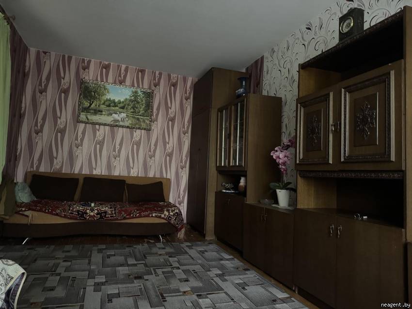 1-комнатная квартира, ул. Калиновского, 1, 1120 рублей: фото 1