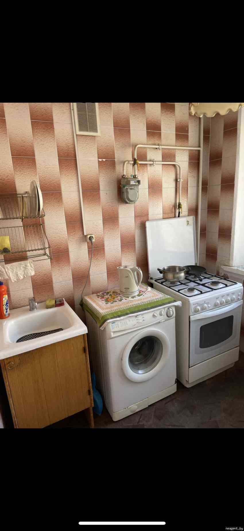 1-комнатная квартира, ул. Железнодорожная, 122, 1200 рублей: фото 6