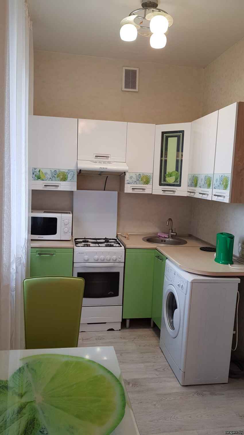 1-комнатная квартира, ул. Лермонтова, 35, 900 рублей: фото 2
