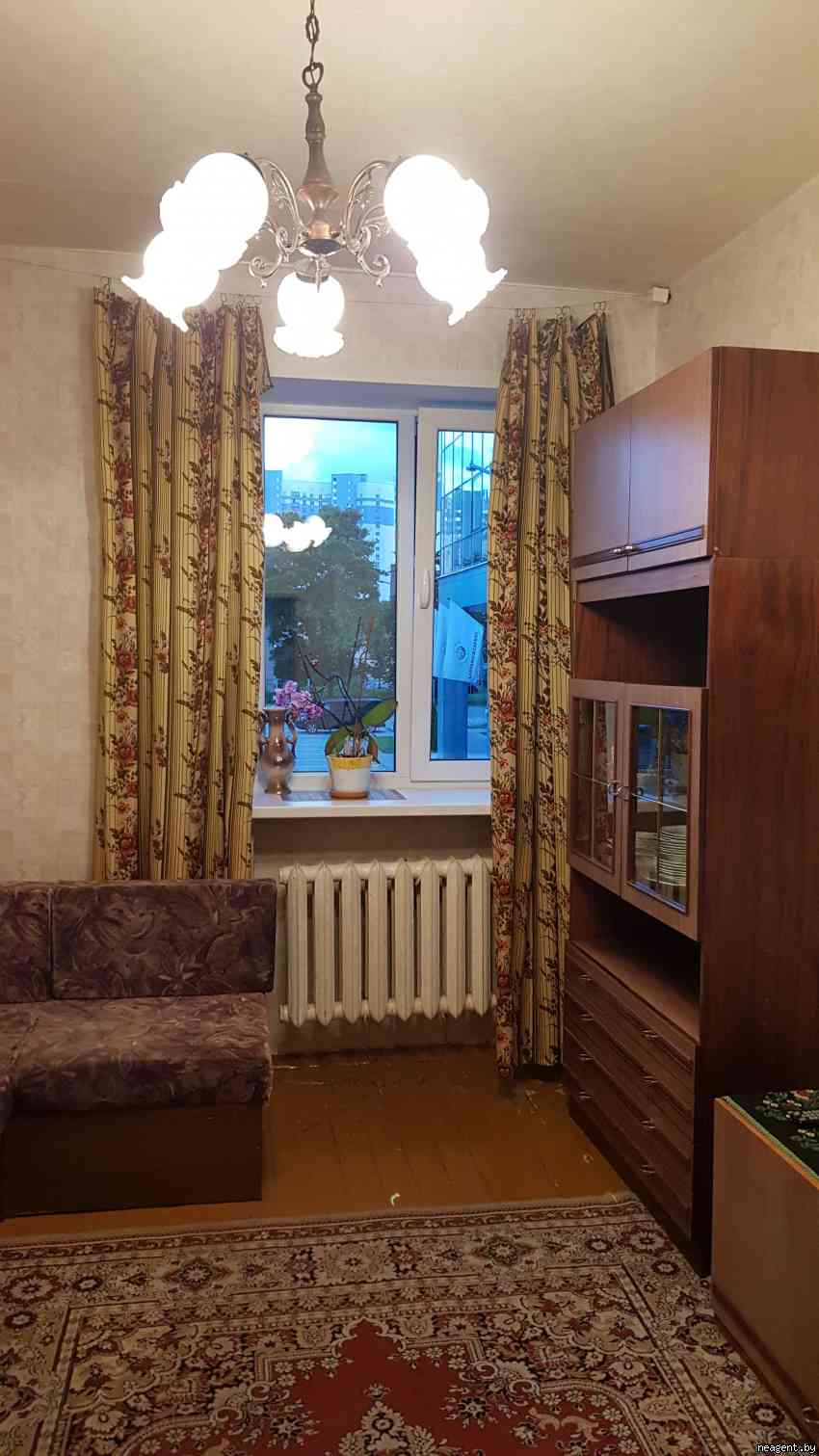 1-комнатная квартира, ул. Лермонтова, 35, 900 рублей: фото 4