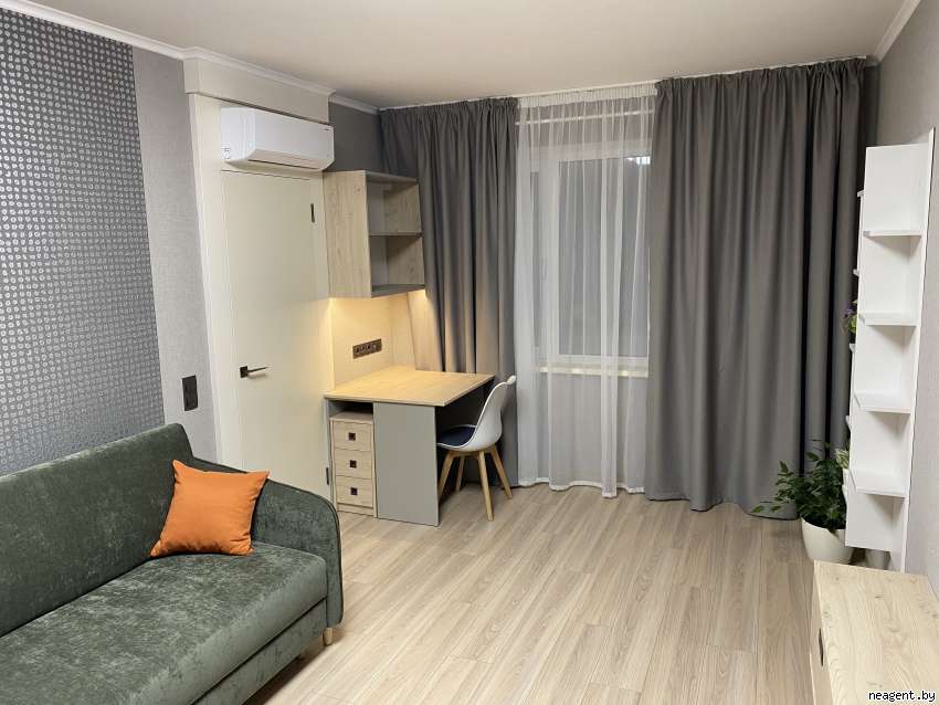 2-комнатная квартира, Проспект Независимости, 139, 1800 рублей: фото 3