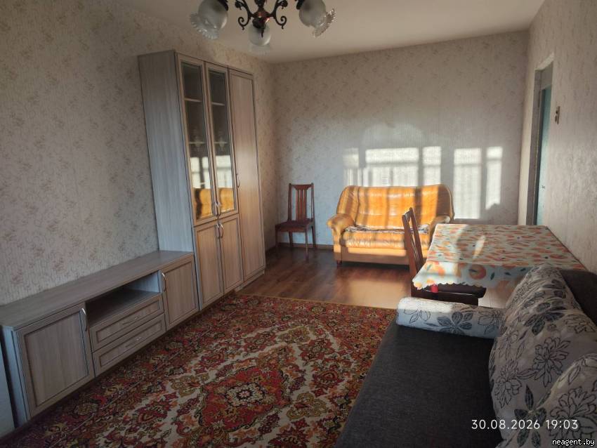 1-комнатная квартира, ул. Белецкого, 40, 1200 рублей: фото 1