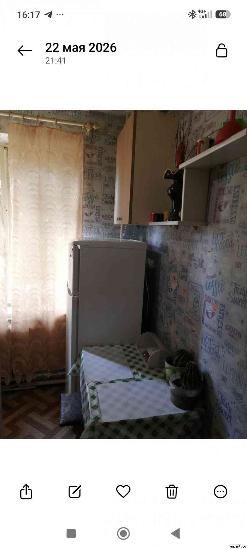 2-комнатная квартира, ул. Асаналиева, 11/2, 350 рублей: фото 3