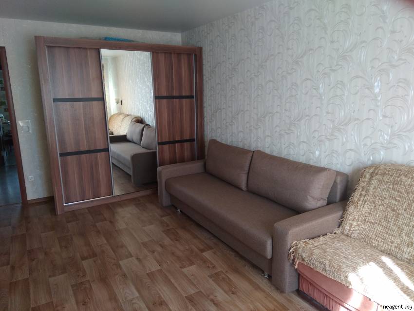 1-комнатная квартира, ул. Академика Карского, 15, 1200 рублей: фото 2