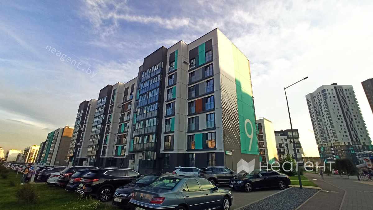 жилой дом на улице Авиационной 9 в Копище, Новая Боровая
