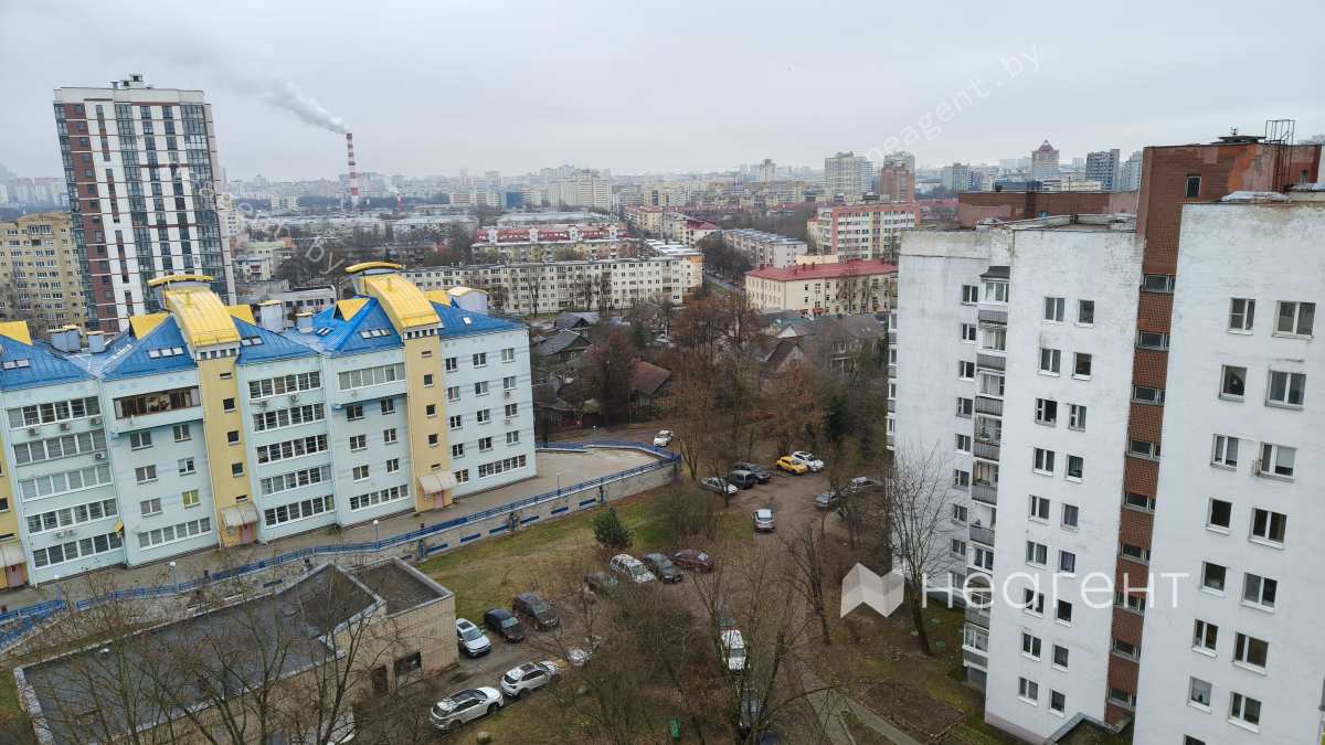 тракт Старовиленский, дом 26/1, вид из окна
