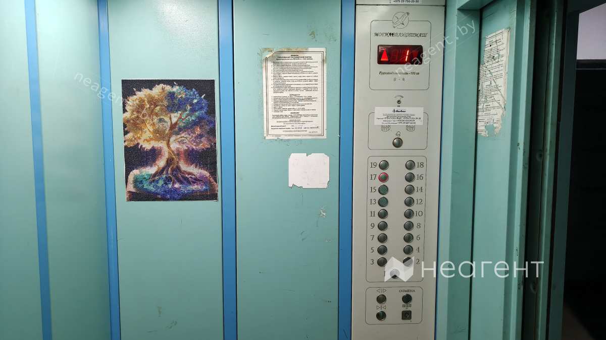 ул. Богдановича, дом 91, декор лифта