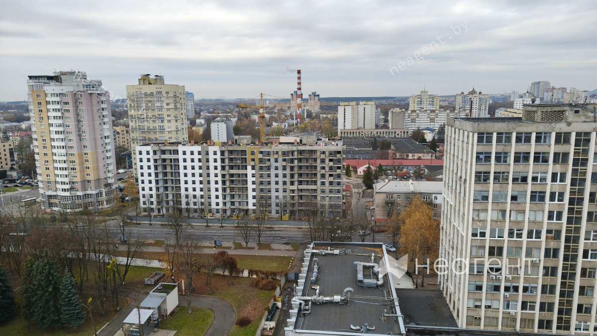 Минск, ул. Старовиленская, дом 95, вид из окна дома